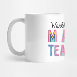 Math Teacher Gifts | World's cutest Math Teacher Mug